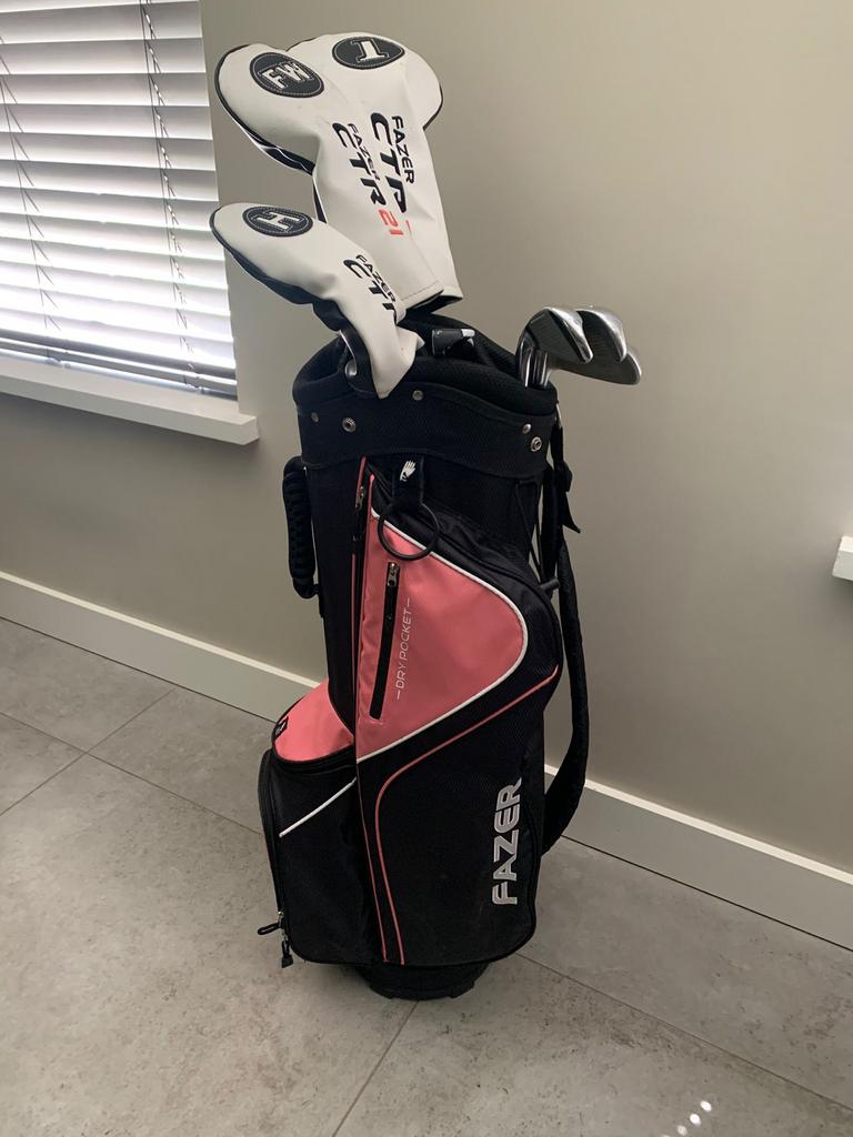 Golfclubs set Fazer CTR 21 dames met tas, Ophalen, Gebruikt, Set, Overige merken