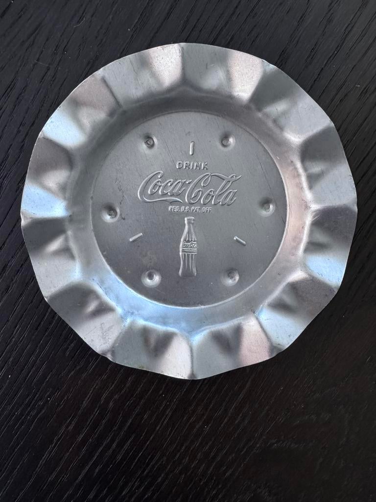 Verzamel object oude Coca Cola asbak, Ophalen of Verzenden, Zo goed als nieuw, Gebruiksvoorwerp