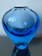 Vaas blauw Per Lutken voor Holmegaard, Ophalen of Verzenden