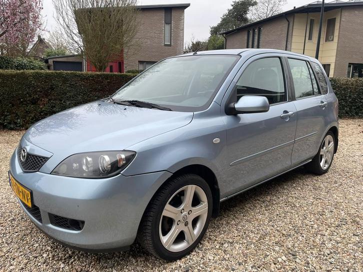 Mazda 2 1.4 16V 2006 Grijs, Auto's, Mazda, Bedrijf, Te koop, ABS, Airbags, Airconditioning, Boordcomputer, Centrale vergrendeling