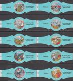 Sigarenbanden Suske & Wiske De Efteling Elfjes Murillo 1-10, Ophalen of Verzenden, Nieuw, Sigarenbandjes