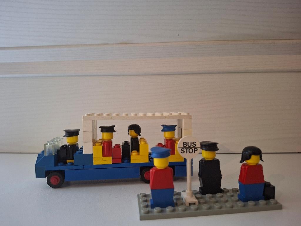 Lego 696 ( 696-1) Bus stop 1976, Ophalen of Verzenden, Gebruikt