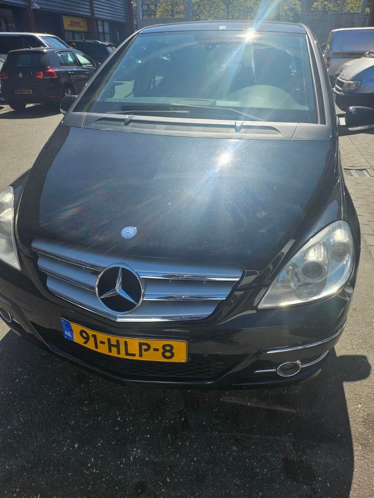 Mercedes-Benz B-Klasse 1.7 B170 5DRS 2009 Zwart, Auto's, Mercedes-Benz, Voorwielaandrijving, Zwart, 4 cilinders, 1210 kg