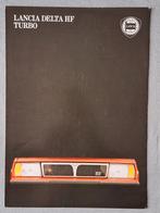 Brochure LANCIA DELTA HF TURBO - 1983 DE, Verzenden, Gelezen, Overige merken