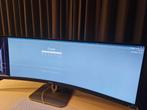 Philips monitor curved, 49 insch scherm barst, Computers en Software, Monitoren, Ophalen, 60 Hz of minder, Curved