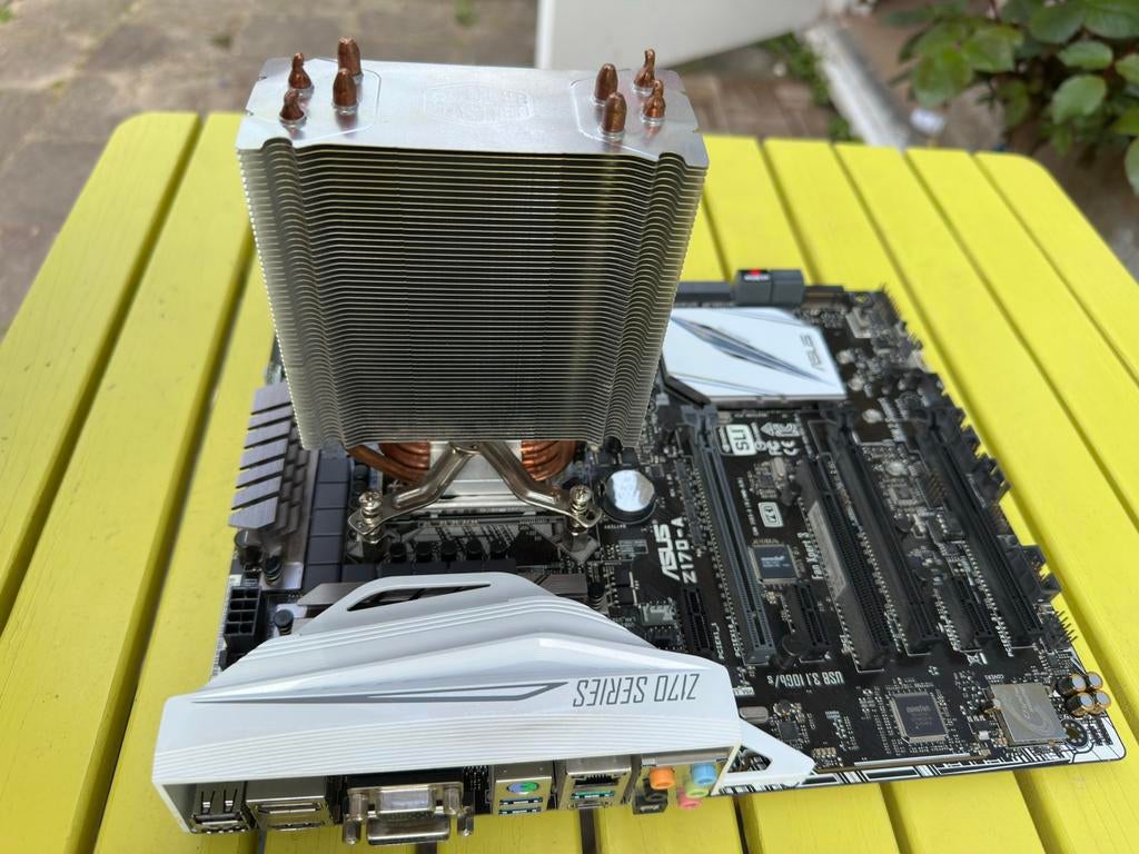 Intel Core i7-6700K & ASUS Z170-A Moederbord Set, Computers en Software, Moederborden, Ophalen, Gebruikt, Intel, DDR4