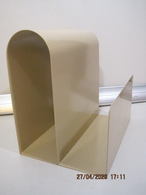 design plaatstaal tijdschriften rek houder 31/22/29,5  (387), Ophalen of Verzenden, Gebruikt