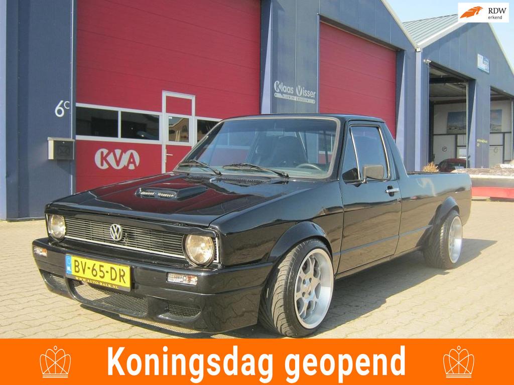 Volkswagen Caddy 1.8 G60 Pick Up, Auto's, Voorwielaandrijving, 4 cilinders, Zwart, 2 stoelen