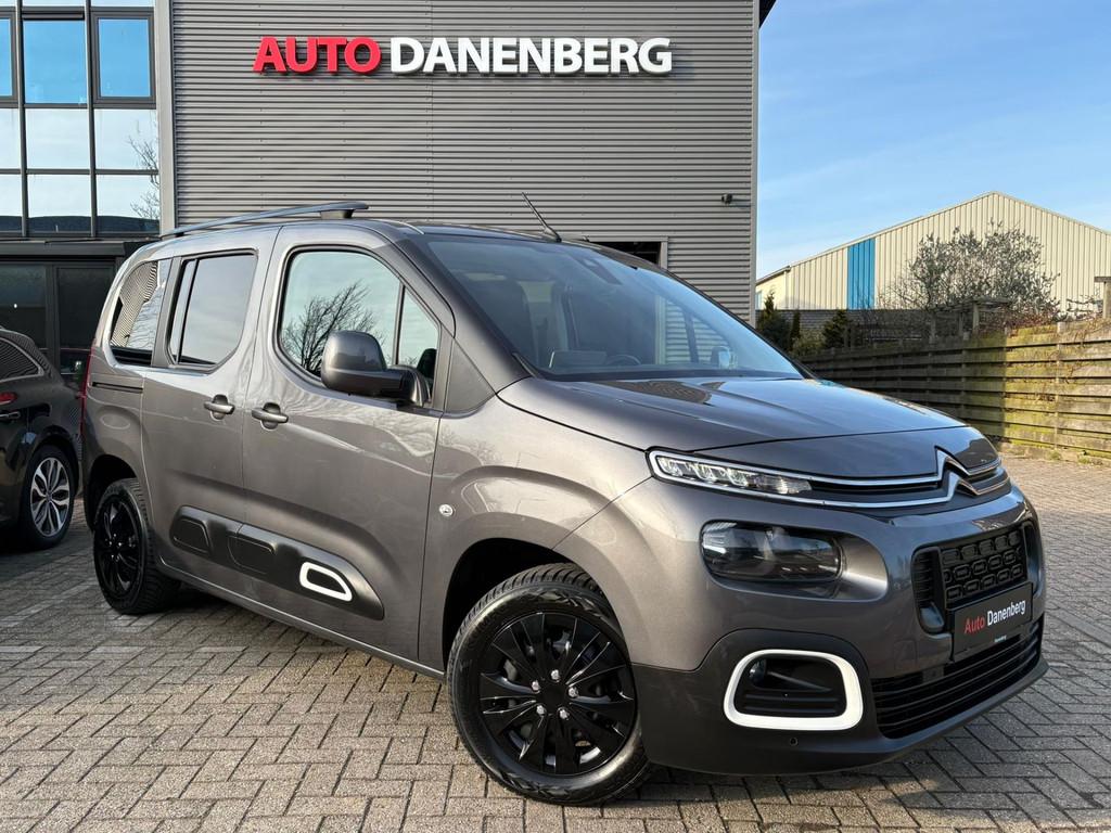 Citroen Berlingo 1.2 PureTech Shine HEAD-up PANO VOLL OPTIES, Gebruikt, Zwart, 1199 cc, 1298 kg