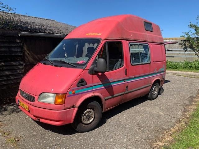 Ford Transit Nugget Camper, Caravans en Kamperen, Campers, Buscamper of Camperbus, Reservewiel, 7 tot 12 maanden geleden, Handgeschakeld