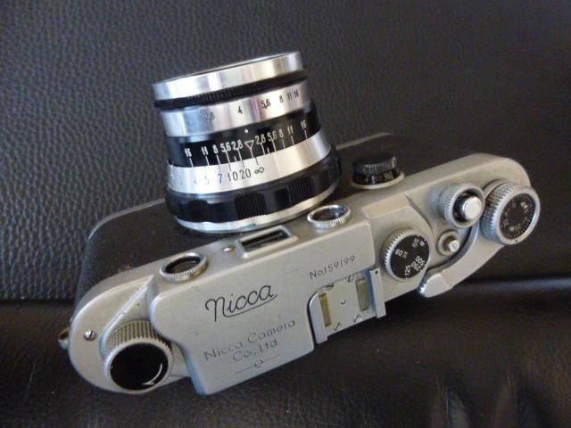 Leica / Nicca Rangefinder foto camera., Ophalen, Gebruikt, Spiegelreflex, Canon