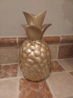 Gouden ananas, Ophalen of Verzenden, Overige kleuren, Overige materialen, Minder dan 50 cm
