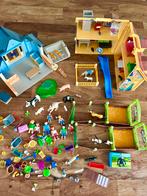 Playmobil boerderij dierenkliniek stal dieren honden paarden, Ophalen of Verzenden, Gebruikt