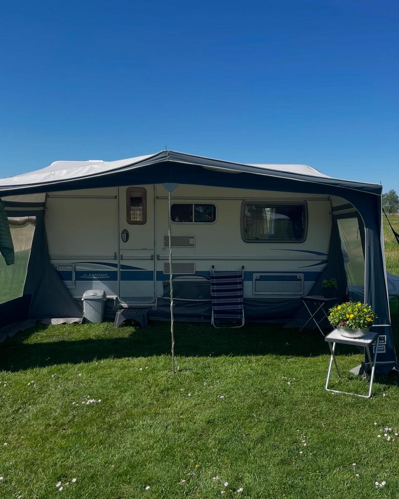 Voortent merk StarCamp, Caravans en Kamperen, Ophalen, Gebruikt