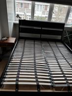 Trysil Ikea bed met lattenbodem, Huis en Inrichting, Ophalen, Wit, Tweepersoons, 140 cm