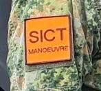 Gezocht: SICT Manoeuvre patch, Verzenden, Zo goed als nieuw