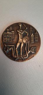 Penning vakantiebeurs 1957, Ophalen of Verzenden, Brons, Nederland