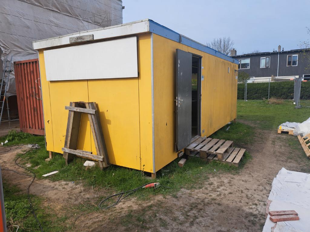 Bouwkeet/Schaftkeet, Ophalen, Gebruikt
