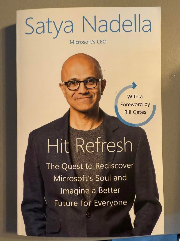 Hit refresh satya nadella, Boeken, Ophalen of Verzenden, Zo goed als nieuw, Management