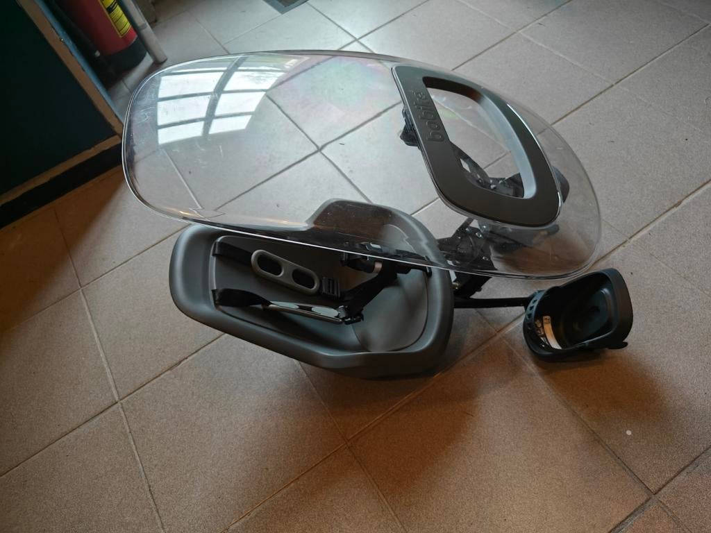 Bobike one voorzitje + windscherm + montageblok, Ophalen of Verzenden