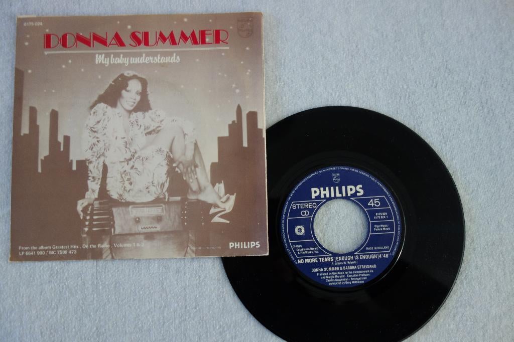 Single Donna Summer – Barbara Streisand, 7 inch, Single, Ophalen of Verzenden, Zo goed als nieuw