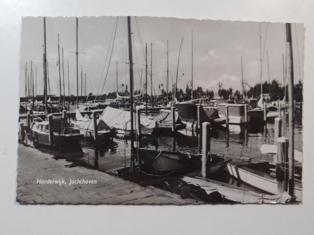 Harderwijk haven, Ophalen of Verzenden, 1940 tot 1960, Ongelopen, Gelderland