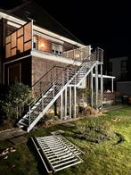 Metalen trappen, buitentrappen, balkons, terrassen, Doe-het-zelf en Verbouw, Ladders en Trappen, Trap, Nieuw, Ophalen of Verzenden
