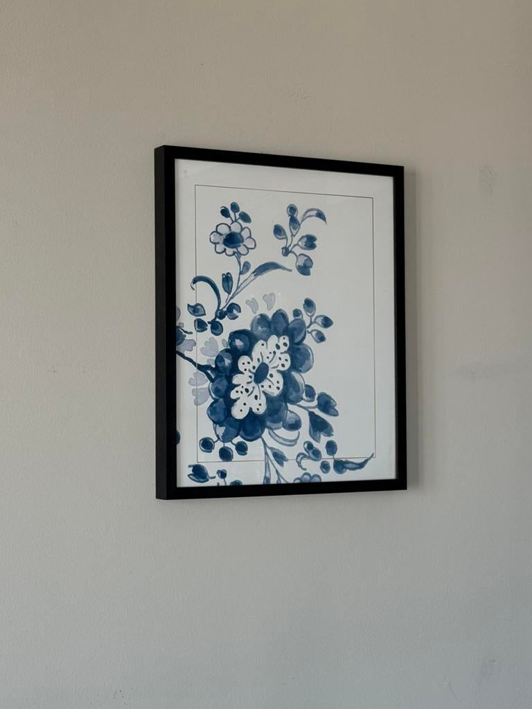 Grote zwarte lijst Ikea met eigen print, Huis en Inrichting, Woonaccessoires | Lijsten, Minder dan 50 cm, 50 tot 75 cm, Ophalen of Verzenden