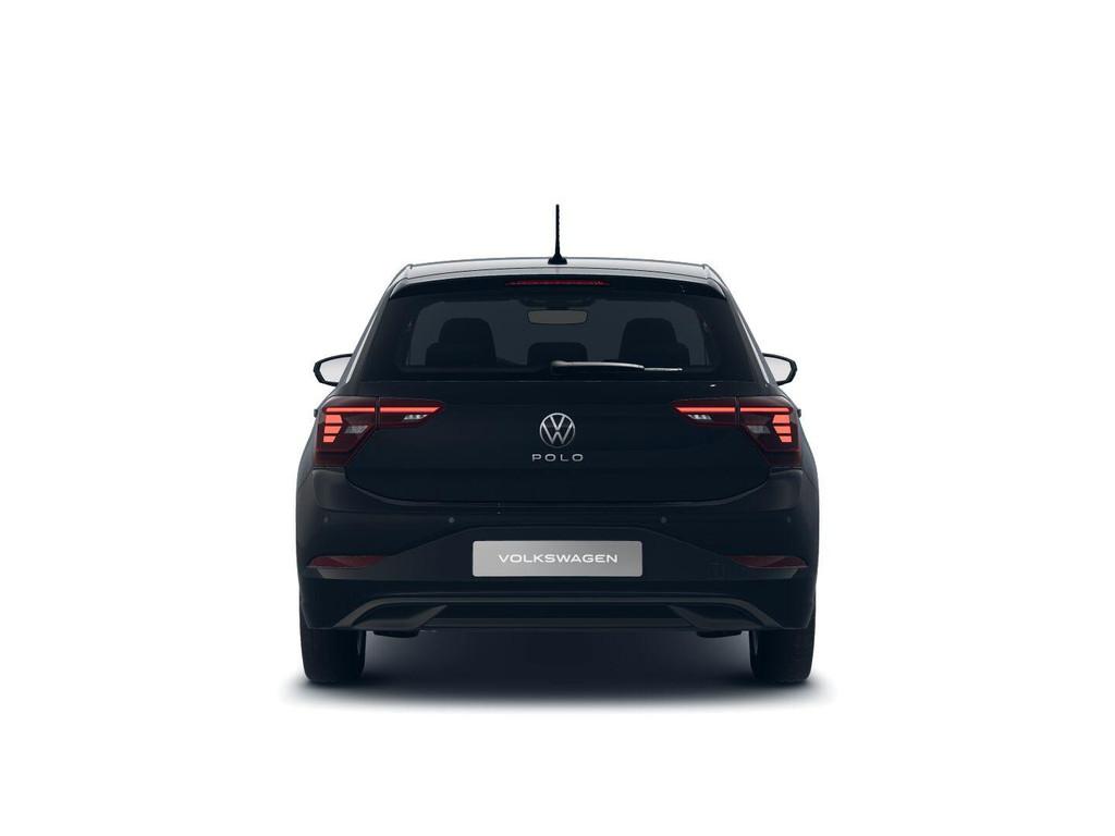 Volkswagen Polo 1.0 TSI Life Edition | Automaat | Keyless |, Stof, Euro 6, Zwart, Bedrijf