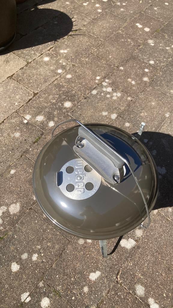 Weber Smokey Joe BBQ, Tuin en Terras, Houtskoolbarbecues, Ophalen, Zo goed als nieuw, Met accessoires