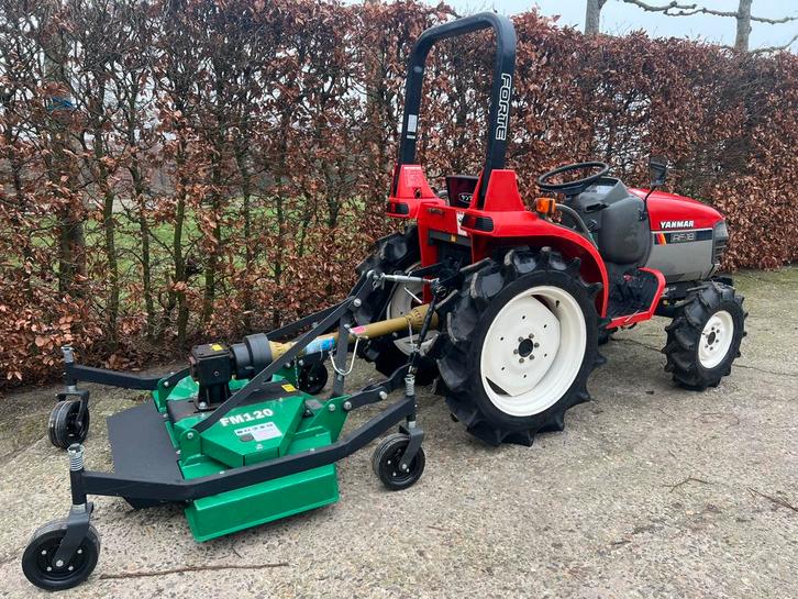 Yanmar minitractor|18 PK|Cirkelmaaier|Doordraaiende aftakas|, Zakelijke goederen, Machines en Bouw | Tuin, Park en Bosbouw, Overige typen