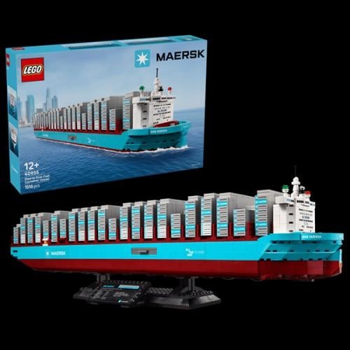 LEGO 40955 Maersk Containerschip met dubbel Brandstofsysteem, Kinderen en Baby's, Speelgoed | Duplo en Lego, Ophalen of Verzenden