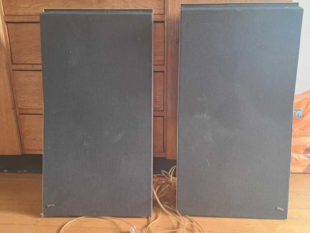 B&O Beovox P45 luidspeakers vintage, Ophalen, Minder dan 60 watt, Front, Rear of Stereo speakers, Overige merken