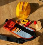 3x verkleedset maat104: bouwvakker, spiderman & brandweer, Ophalen of Verzenden, Zo goed als nieuw