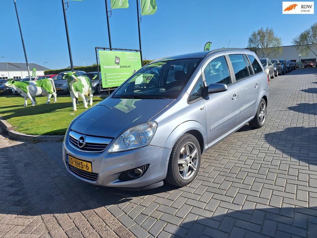 Opel Zafira 1.6 Temptation / 7- persoons / APK mei 2027, Auto's, Voorwielaandrijving, 15 km/l, Gebruikt, 4 cilinders