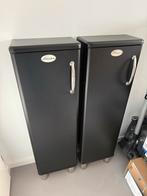 2 Malibu CD/DVD kasten met legplanken, wandbevestiging, Huis en Inrichting, Woonaccessoires | Cd- en Dvd-rekken, Ophalen of Verzenden