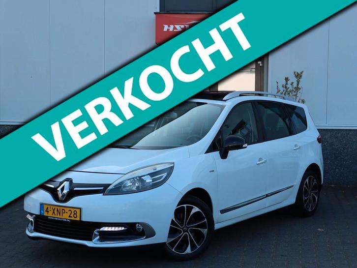 Renault Grand Scénic 1.2 TCe Bose navi panodak org NL, Auto's, Renault, Bedrijf, Te koop, Grand Scenic, ABS, Airbags, Airconditioning