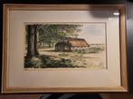Schilderij (lithografie genummerd) de schaapskooi Ede, Ophalen of Verzenden