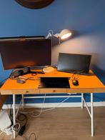 Ikea Lillasen bureau - gebruikt, mist één knop, Ophalen, Gebruikt, Bureau