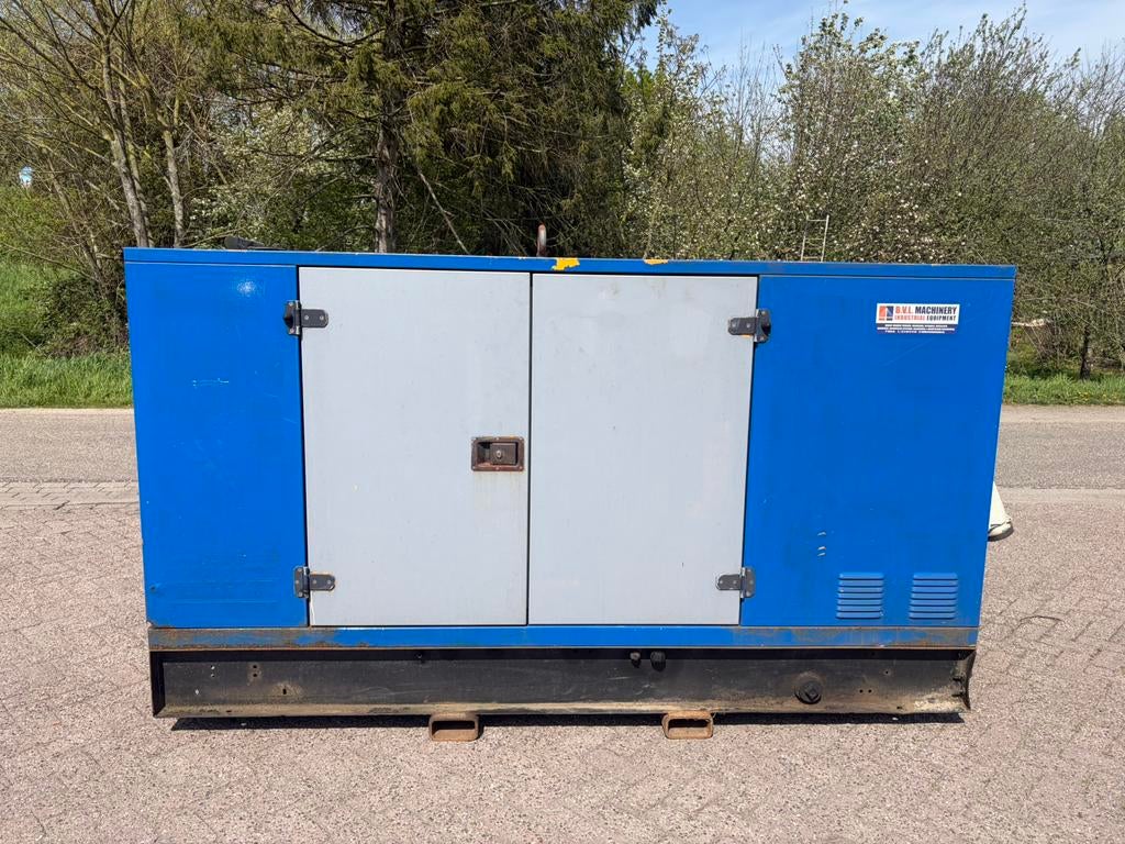 John Deere 4045 Leroy Somer 100 kVA aggregaat, Doe-het-zelf en Verbouw, Aggregaten, Ophalen of Verzenden, Zo goed als nieuw, Dieselolie