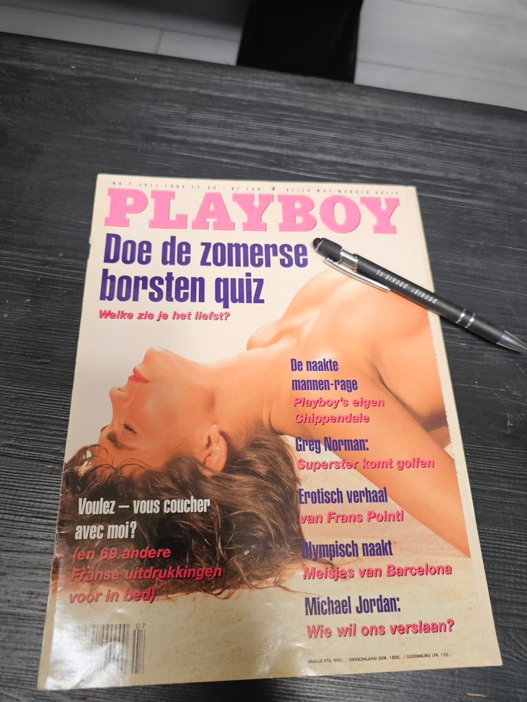 PLAYBOY JULI 1992 - Zomerse borsten quiz, Ophalen of Verzenden, Gelezen, Overige typen