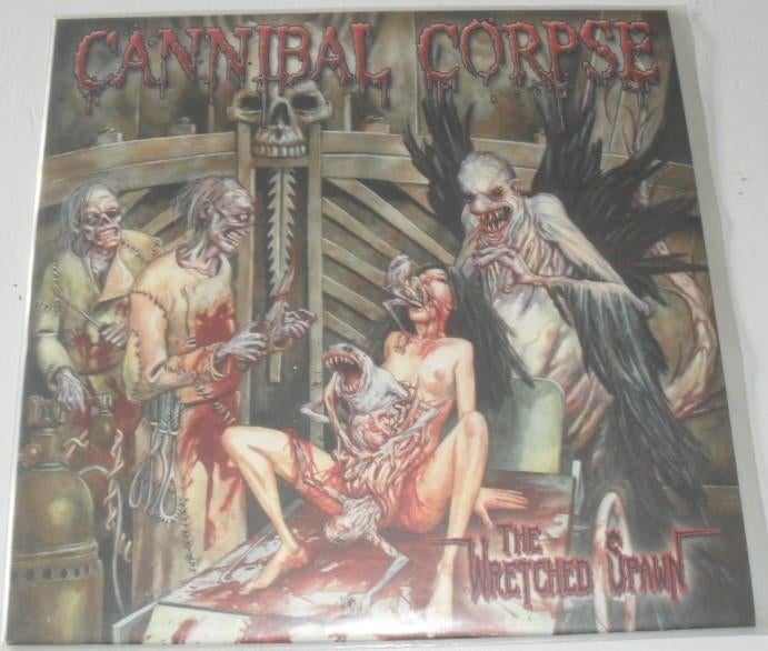 CANNIBAL CORPSE - The Wretched Spawn - Death Metal, Colored vinyl, Ophalen of Verzenden, Zo goed als nieuw, 12 inch