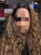 Pruik lang haar met krullen, Sieraden, Tassen en Uiterlijk, Ophalen of Verzenden, Nieuw, Pruik of Haarverlenging