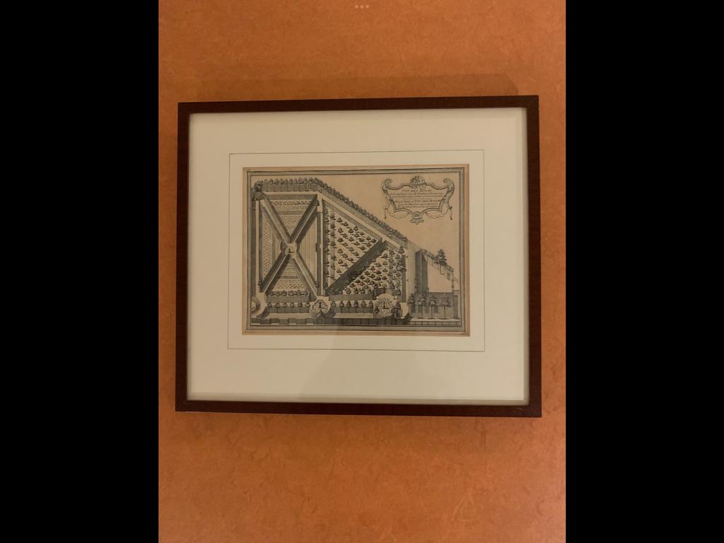 Prent van de Lustplaets UIT DEN BOSCH., Antiek en Kunst, Kunst | Etsen en Gravures, Ophalen of Verzenden