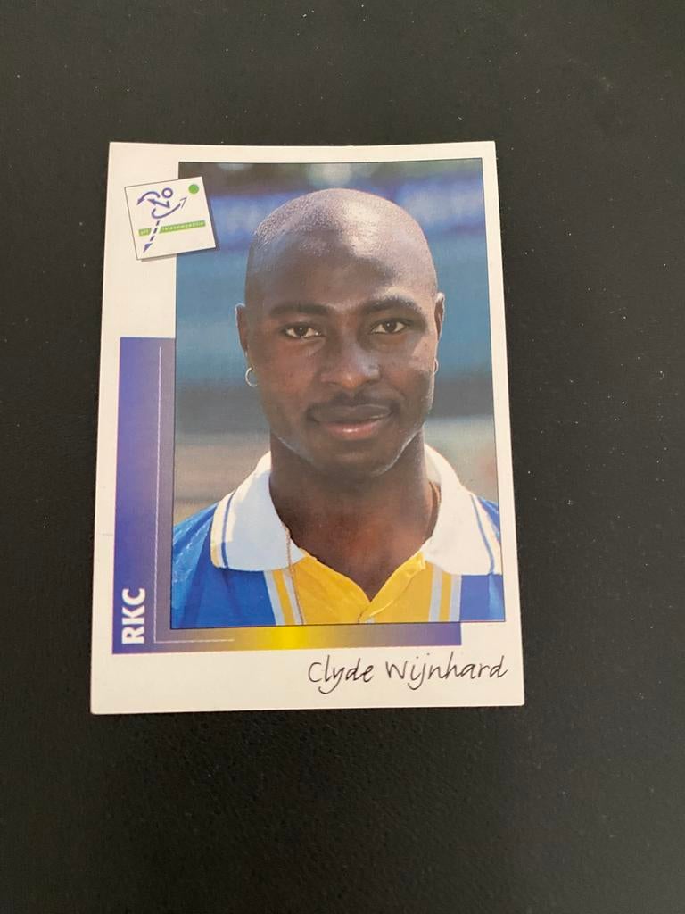 Clyde Wijnhard - RKC Waalwijk - Panini Voetbal 96, Verzamelen, Ophalen of Verzenden, Zo goed als nieuw, Overige binnenlandse clubs
