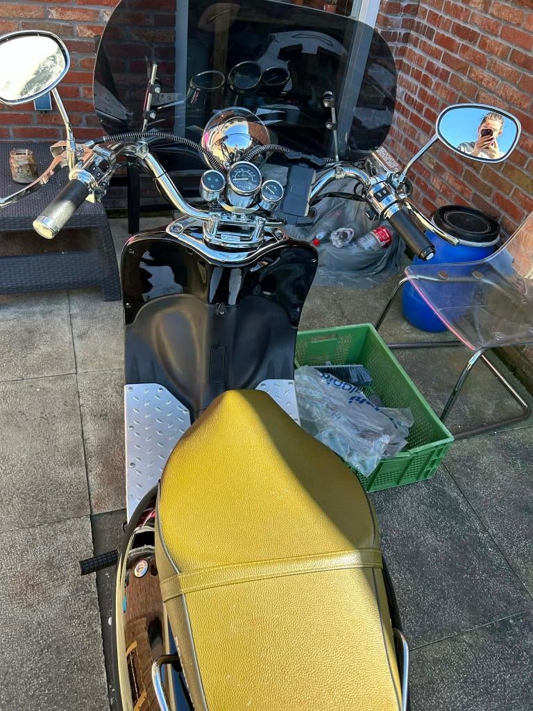 retro scooter, Overige merken, Gebruikt, Ophalen of Verzenden, Benzine