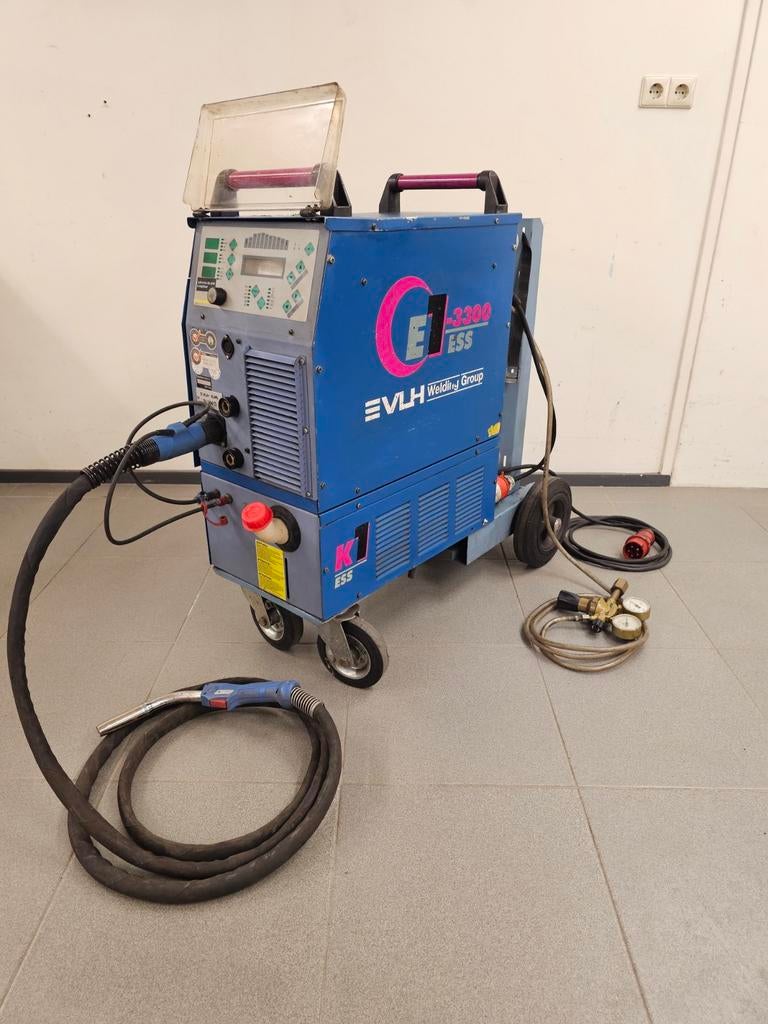 ESS E1-3300 MIGMAG lasapparaat synergisch compleet las klaar, Doe-het-zelf en Verbouw, Gereedschap | Lasapparaten, Ophalen, Gebruikt