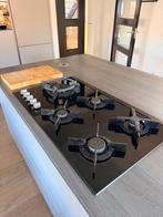 Atag gaskookplaat met fusion volcano wokbrander inbouw, Witgoed en Apparatuur, Kookplaten, Ophalen, Gebruikt, Inbouw, Gas