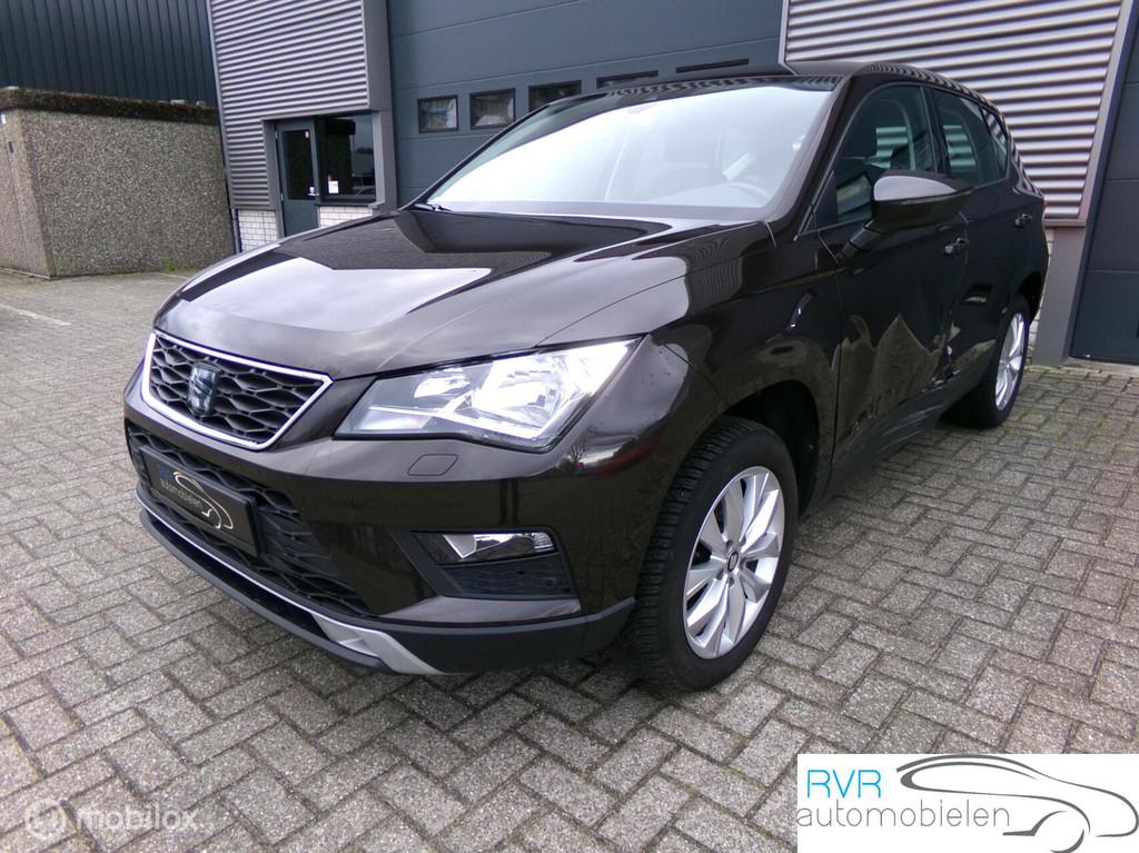Seat Ateca 1.0 TSI Style, Auto's, Seat, Voorwielaandrijving, Stof, Gebruikt, Zwart