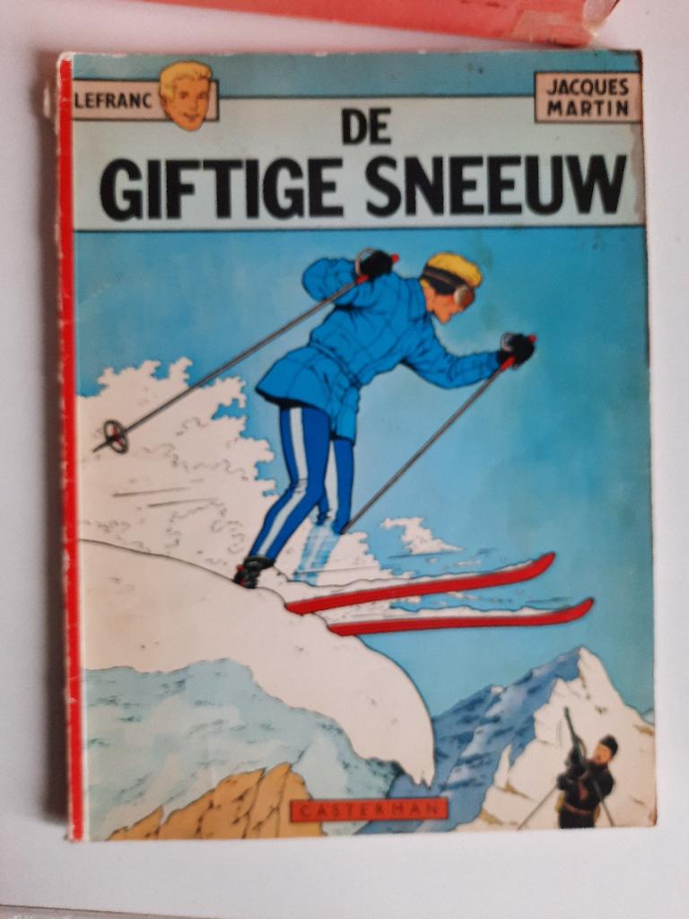 Lefranc, de giftige sneeuw, Boeken, Eén stripboek, Ophalen of Verzenden, Gelezen